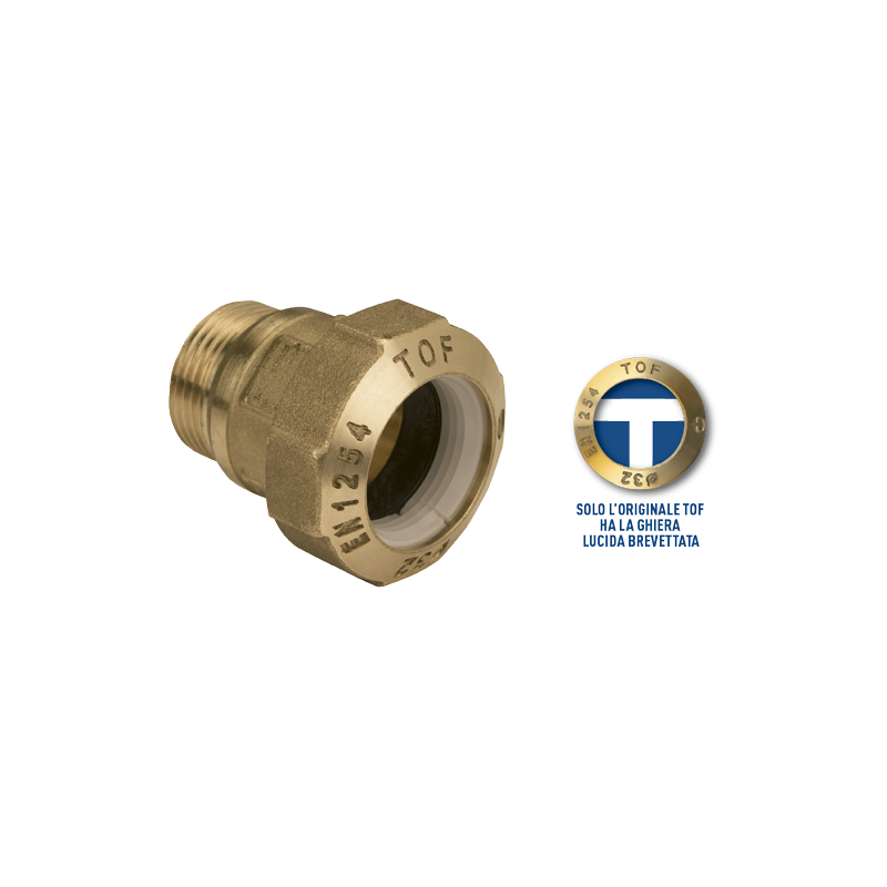 RACCORDO DRITTO FEMMINA Serie TOF-PE 20x1/2", per tubo polietilene EFFEBI - Raccordo che consente il collegamento di tubi in po RACCORDO DRITTO FEMMINA Serie TOF-PE 20x1/2", per tubo polietilene EFFEBI - Raccordo che consente il collegamento di tubi in po