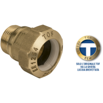 RACCORDO DRITTO FEMMINA Serie TOF-PE 40x1"¼, per tubo polietilene EFFEBI - Raccordo che consente il collegamento di tubi in pol