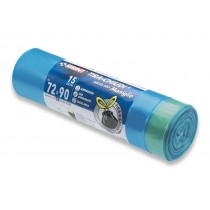 SACCHI CON MANIGLIA 72x90cm 15pz BLU - 