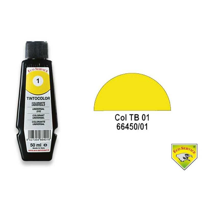 Buy Colorante universale per idropitture e smalti alchidici 50ml GIALLO-01 