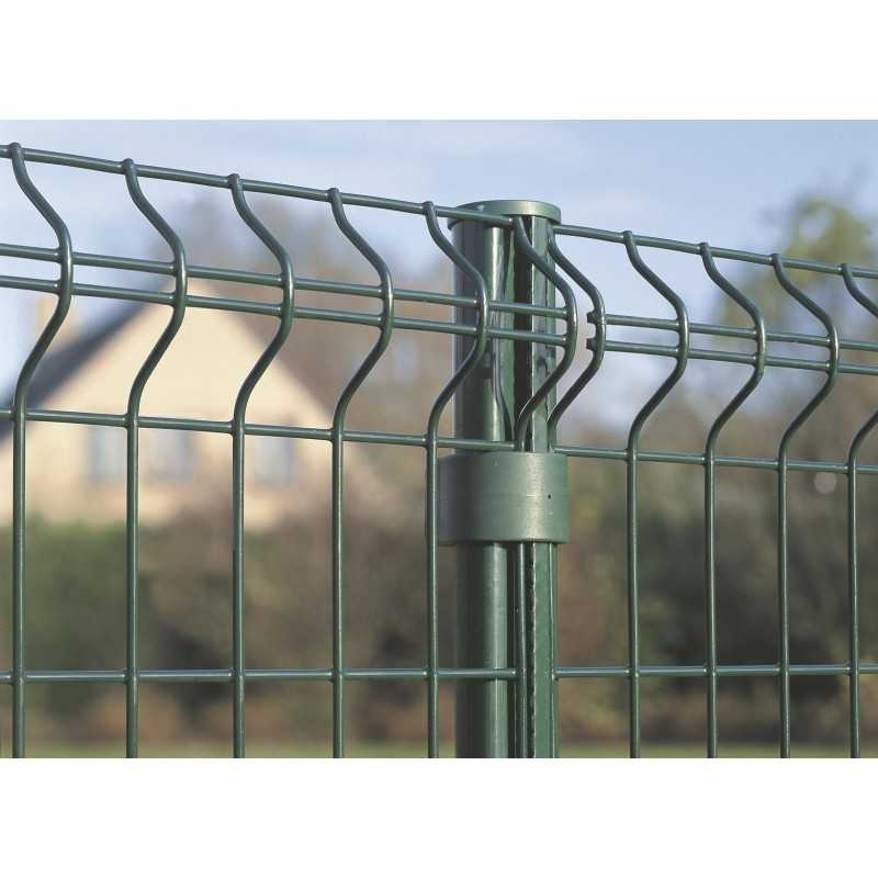PALO BEKACLIP Ø 48x1,20mm H 110cm VERDE BETAFENCE ITALIA SPA - Il Palo Bekaclip® ha sagomatura a coda di rondine con tacche per PALO BEKACLIP Ø 48x1,20mm H 110cm VERDE BETAFENCE ITALIA SPA - Il Palo Bekaclip® ha sagomatura a coda di rondine con tacche per
