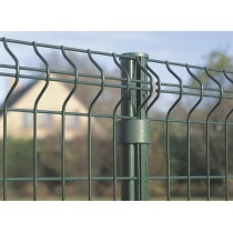 PALO BEKACLIP Ø 48x1,20mm H 130cm VERDE BETAFENCE ITALIA SPA - Il Palo Bekaclip® ha sagomatura a coda di rondine con tacche per