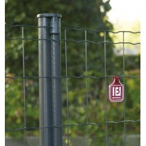 PALO BEKACLIP Ø 48x1,20mm H 70cm ANTRACITE BETAFENCE ITALIA SPA - Il Palo Bekaclip® ha sagomatura a coda di rondine con tacche 