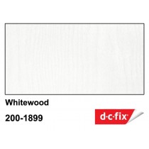 PLASTICA ADESIVA DC-FIX Whitewood - Pellicola adesiva in rotolo alta 45 cm x 15 mt di sviluppo, venduta a metraggio con un’amp