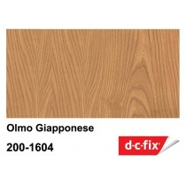 PLASTICA ADESIVA DC-FIX Olmo Giapponese - Pellicola adesiva in rotolo alta 45 cm x 15 mt di sviluppo, venduta a metraggio con 