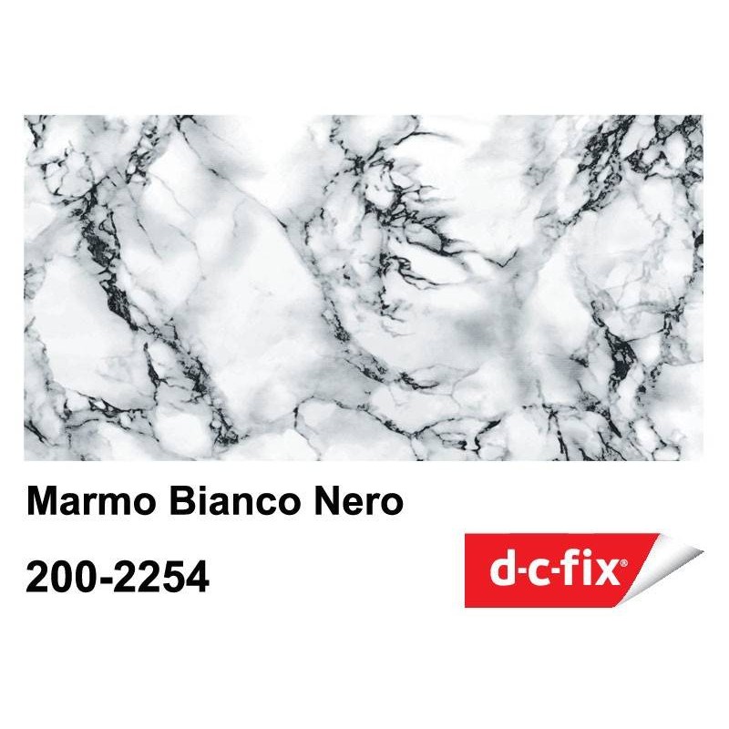 Buy PLASTICA ADESIVA DC-FIX Marmo bianco-nero 