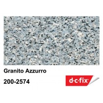 PLASTICA ADESIVA DC-FIX Granito azzurro - Pellicola adesiva in rotolo alta 45 cm x 15 mt di sviluppo, venduta a metraggio con 