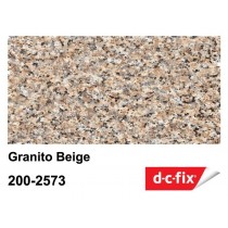 PLASTICA ADESIVA DC-FIX Granito beige - Pellicola adesiva in rotolo alta 45 cm x 15 mt di sviluppo, venduta a metraggio con un