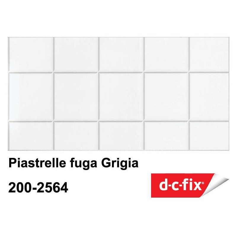 Buy PLASTICA ADESIVA DC-FIX Piastrelle fuga grigia 