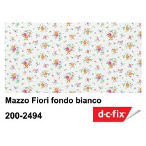 PLASTICA ADESIVA DC-FIX Mazzo fiori sfondo...