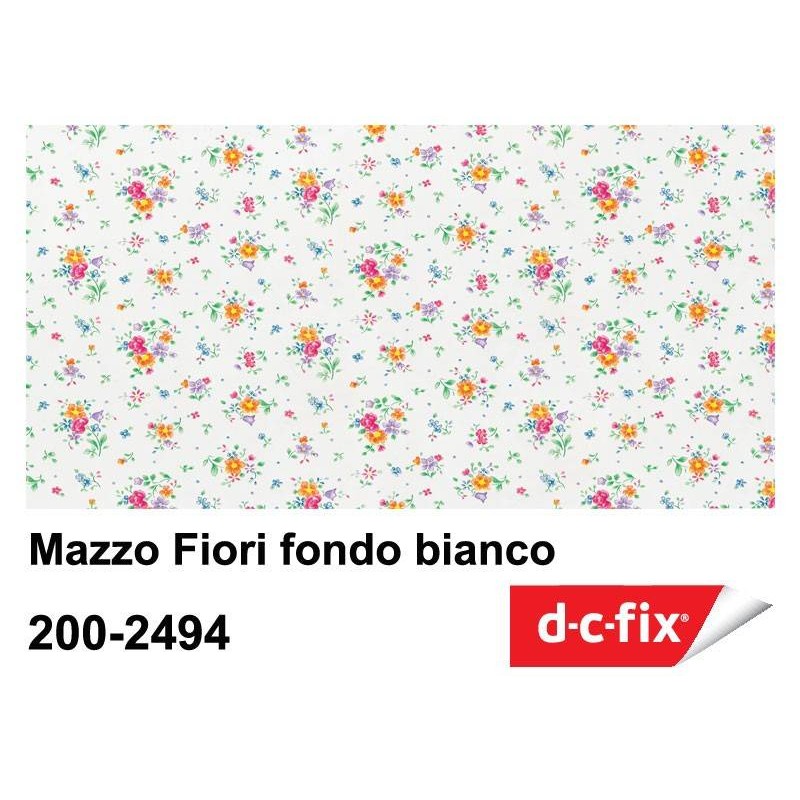 Buy PLASTICA ADESIVA DC-FIX Mazzo fiori sfondo bianco 