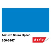 PLASTICA ADESIVA DC-FIX Azzurro scuro opaco