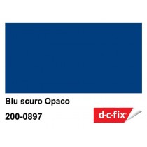 PLASTICA ADESIVA DC-FIX Blu scuro opaco