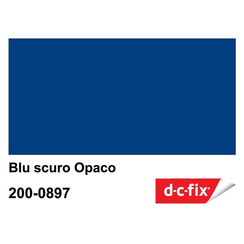 Buy PLASTICA ADESIVA DC-FIX Blu scuro opaco 