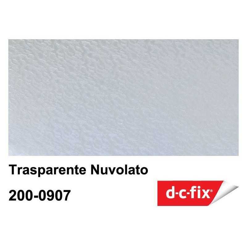 PLASTICA ADESIVA DC-FIX Trasparente nuvolato - Pellicola adesiva in rotolo alta 45 cm x 15 mt di sviluppo, venduta a metraggio PLASTICA ADESIVA DC-FIX Trasparente nuvolato - Pellicola adesiva in rotolo alta 45 cm x 15 mt di sviluppo, venduta a metraggio