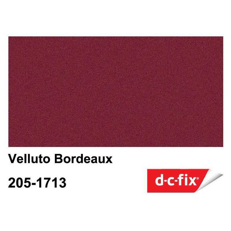 Buy PLASTICA ADESIVA DC-FIX VELLUTO bordeaux 