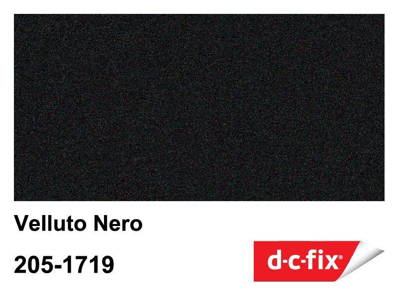adesivi D-C-fix sana Velluto Nero misura 5 m x 90 cm 