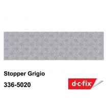 TAPPETO ANTISCIVOLO DC-FIX STOPPER Grigio - Tappeto versatile antiscivolo in PVC espanso in rotoli da 50 cm x 20 metri, vendut