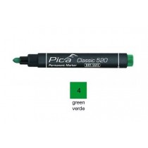 PENNARELLO MARCATORE CLASSIC PICA-520 punta tonda VERDE PICA-MARKER GMBH  - Marcatore permanente per marcature permanenti su qua