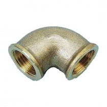 GOMITO 90° OTTONE FILETTATO FF 1"½ IBP BANNINGER ITALIA - Raccordi ad avvitare in ottone (filettatura cilindrica) Realizzati se