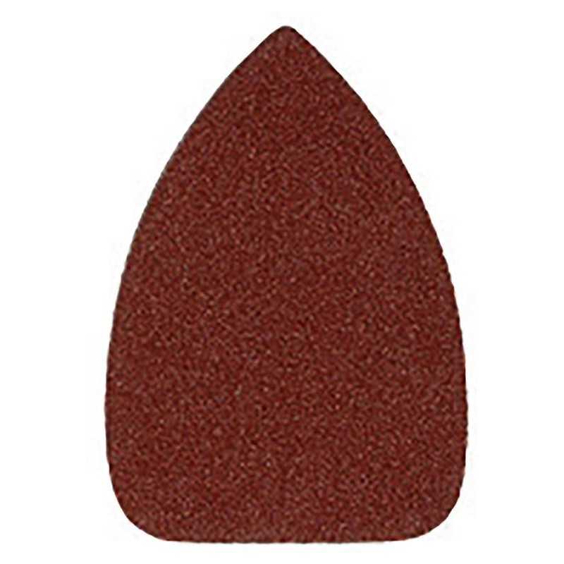 TRIANGOLI IN CARTA ABRASIVA CON VELCRO G60 10 pezzi - Fogli abrasivi al corindone per levigatura di legno grezzo, vernici su l TRIANGOLI IN CARTA ABRASIVA CON VELCRO G60 10 pezzi - Fogli abrasivi al corindone per levigatura di legno grezzo, vernici su l