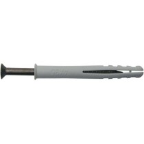 TASSELLO NYLON N 6x80mm CON VITE FISCHER - Tassello prolungato "N" Tassello in nylon caratterizzato dal sistema di espansione a