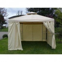 SET 2 TENDE LATERALI 3x2mt PER GAZEBO - Set di 2 tende laterali per GAZEBO 3×2 metri perfette per preservare la privacy all’in