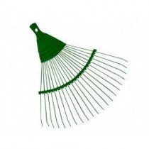 SCOPA PER FOGLIE FISSA FILO TONDO AGEF - Scopa per foglie fissa filo tondo a 21 denti. Diametro denti 3 mm. (17). Dimensioni sc