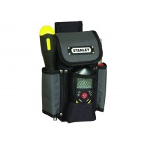 FODERO DA CINTURA PORTAUTENSILI cm. 16x11x24 h STANLEY - Particolarmente robusto, tasca frontale con rete, 2 fascettelaterali, 