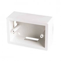 SCATOLA PORTAFRUTTI ESTERNA 3 POSTI 120x83x45mm ELETTROCANALI - Scatola porta frutti a parete da esterno 120x083x045.