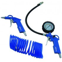 KIT COMPRESSORI HU-FIRMA SET 3 PEZZI ATTACCO RAPIDO HU-FIRMA - Kit per compressori HU-FIRMA composto da: pistola gonfiaggio con