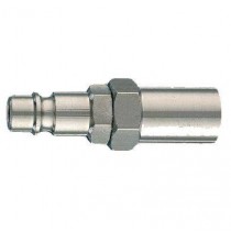 INNESTO RAPIDO PROFILO GERMANIA CON MASCHERINA PORTAGOMMA 8x17 Officine Meccaniche ANI - Innesto rapido profilo Germania con ma