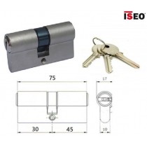 ISEO 8209 CILINDRO SAGOMATO NICHELATO 75mm 30-45 ISEO  - Cilindro da infilare sagomato profilo europeo nichelato ISEO 8209
Funzi