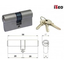 ISEO 8209 CILINDRO SAGOMATO NICHELATO 56mm 28-28 ISEO  - Cilindro da infilare sagomato profilo europeo nichelato ISEO 8209
Funzi