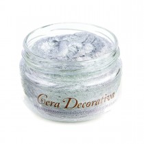 CERA DECORATIVA TINTE METALLICHE "NOVECENTO" 200ml ARGENTO - Cera cremosa per creare bellissimi effetti patinati di ispirazion