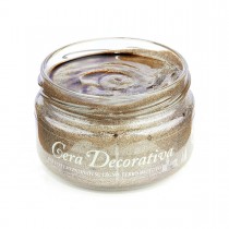 CERA DECORATIVA TINTE METALLICHE "NOVECENTO" 200ml ARGENTO ANTICO   - Cera cremosa per creare bellissimi effetti patinati di isp