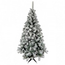 Albero di natale Canadian innevato 616 rami, altezza 210cm GIOCOPLAST - Albero di Natale Pino Canadian Innevato con apertura ra