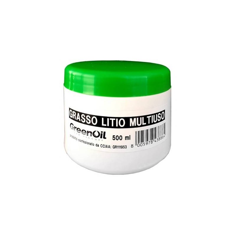 Buy Grasso universale al litio 500ml per uso tecnico, professionale, idrorepellente e pompabile 