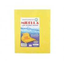 PANNO SPUGNA MIRELLA GRANDE 27x32cm - Il panno spugna secco Mirella in pura cellulosa da grande potere assorbente. Aumenta di