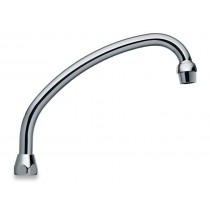 CANNA UNIVERSALE PER GRUPPI LAVELLO attacco femmina 3/4" - Canna universale per gruppi lavello in ottone cromato, attacco 3/4 