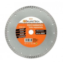 DISCO DIAMANTATO UNIVERSALE Ø 230mm - Disco diamantato UNIVERSALE Turbo segmentato Ideale per granito,pietra, marmo, calcestru