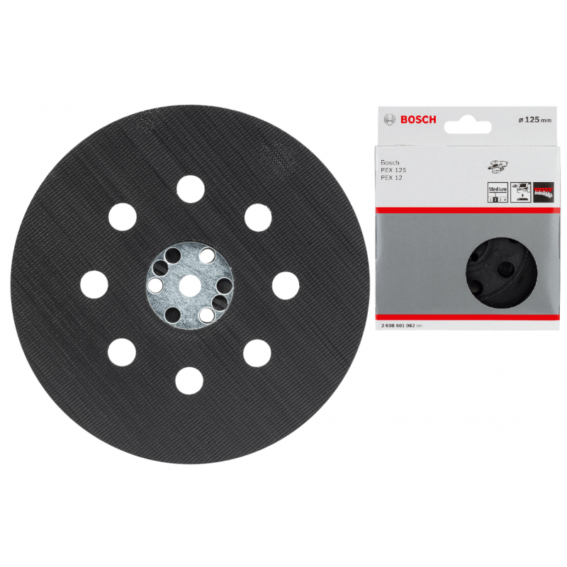 PLATORELLO PER LEVIGATRICI ROTOORBITALI Ø 125mm BOSCH BOSCH - 