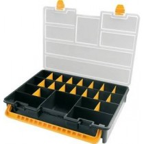 CONTENITORE PORTAMINUTERIA 44x32x8cm Art.3600 - Art. 3600 in materiale termoplastico antiurto con 16 separatori rimovibili e t