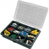 CONTENITORE PORTAMINUTERIA 18x13x3,2cm Art.3200 - Art. 3200 in materiale termoplastico antiurto con 12 scomparti. Dimensioni c