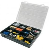 CONTENITORE PORTAMINUTERIA 24x19x3,7cm Art.3300 - Art. 3300 in materiale termoplastico antiurto con 16 scomparti. Dimensioni c