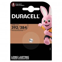 BATTERIA DURACELL A BOTTONE 392/384 DURACELL - Adatte ad essere usate in orologi, calcolatrici, dispositivi medici (pompe di in