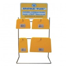 SPATOLA EXTRA-FLESSIBILE "FLEX" - varie misure - - Extra-flessibile, super-sagomabile! Si adatta perfettamente alla superficie