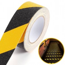 Nastro antiscivolo antisdrucciolo adesivo Giallo-Nero altezza 50mm, lunghezza 18 metri BOSTON - Nastro adesivo antiscivolo per 