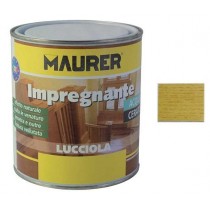 Impregnante per legno all'acqua effetto cerato MAURER 2,5 lt Trasparente MAURER - Impregnante effetto cerato per legno all'acqu