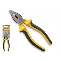 Pinza universale da elettricista Topex in acciaio con impugnatura rivestita in materiale bicomponente 160 mm TOPEX - ✅ Le pinze